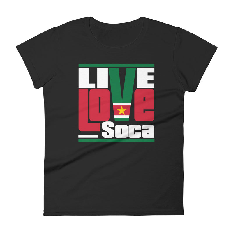 Suriname Islands Edition Womens T-Shirt - Live Love Soca Clothing & Accessories