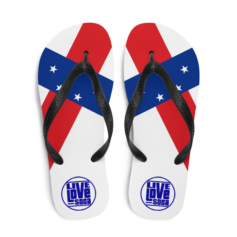 Island Netherands Antilles Flip Flops - Live Love Soca Clothing & Accessories