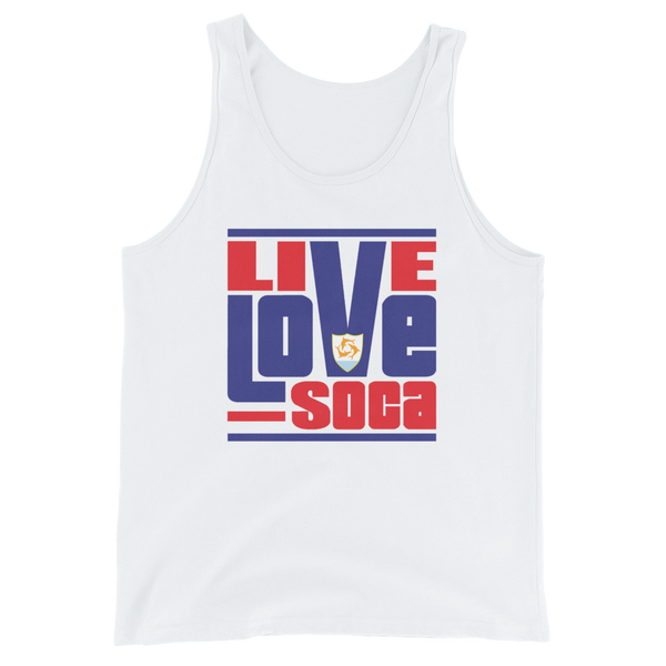 Anguilla Islands Edition Mens Tank Top - Live Love Soca Clothing & Accessories