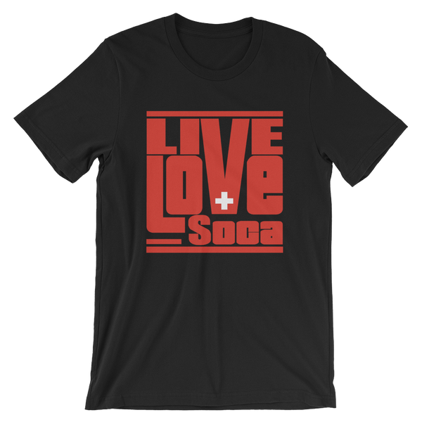 Switzerland Euro Edition Mens T-Shirt - Live Love Soca Clothing & Accessories