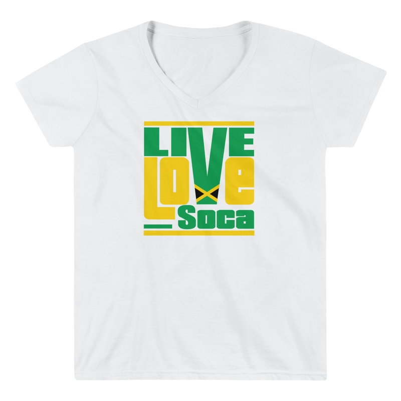 Jamaica Islands Edition Womens V-Neck T-Shirt - Live Love Soca Clothing & Accessories