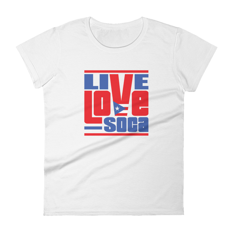 Puerto Rico Islands Edition Womens T-Shirt - Live Love Soca Clothing & Accessories