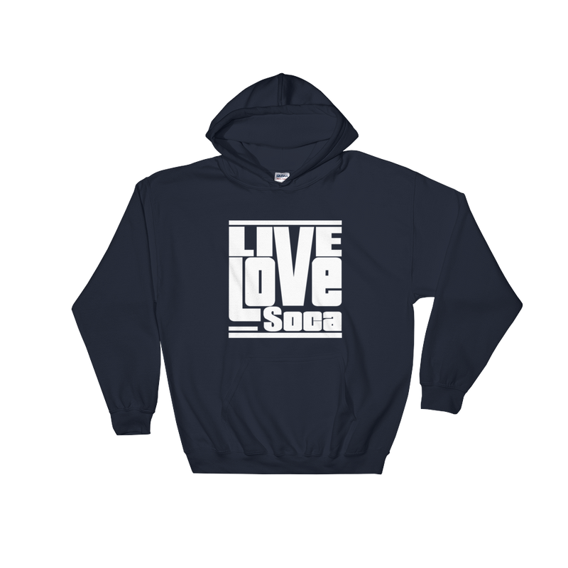 Navy Blue Men's Hoodie - Live Love Soca Clothing & Accessories