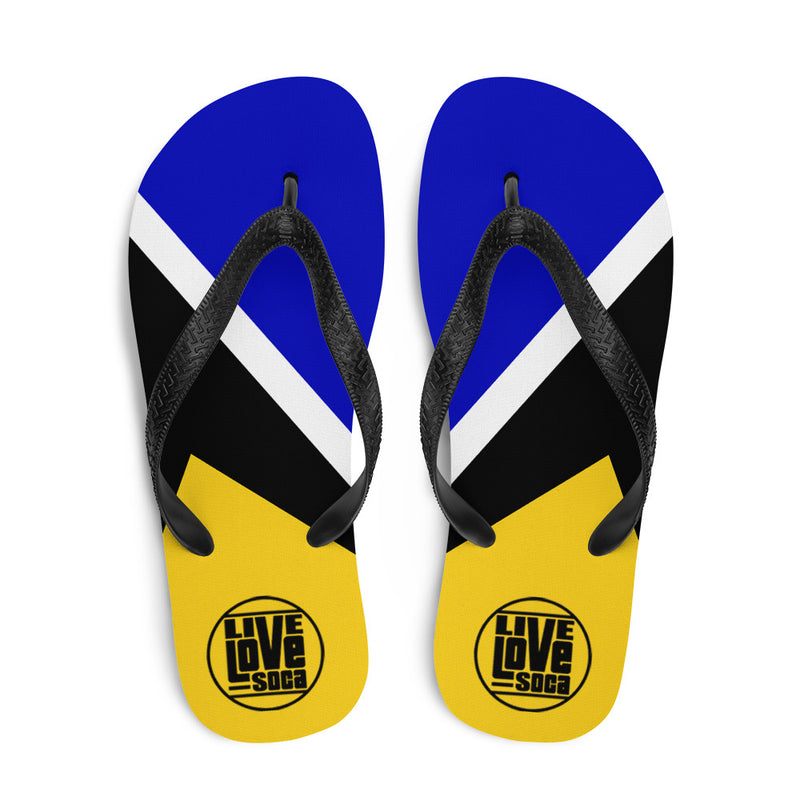 Island Saint Lucia Flip Flops - Live Love Soca Clothing & Accessories