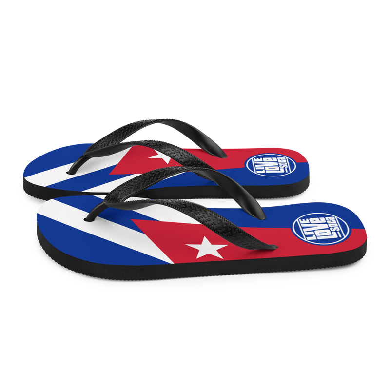 Island Cuba Flip Flops - Live Love Soca Clothing & Accessories