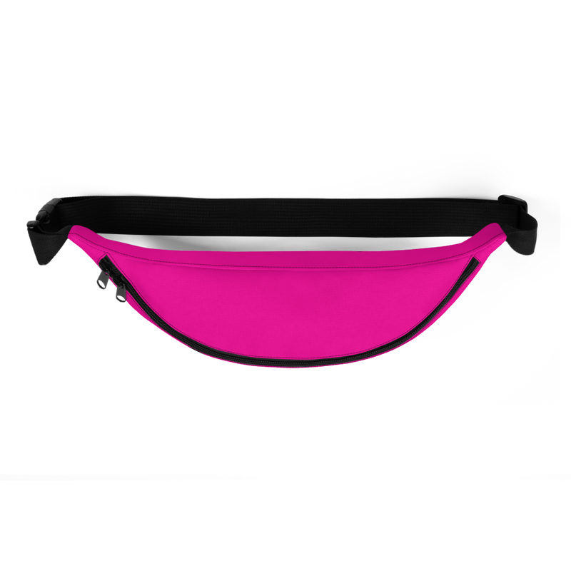 Soca Is Life Pink - Black Waist Bag - Live Love Soca Clothing & Accessories