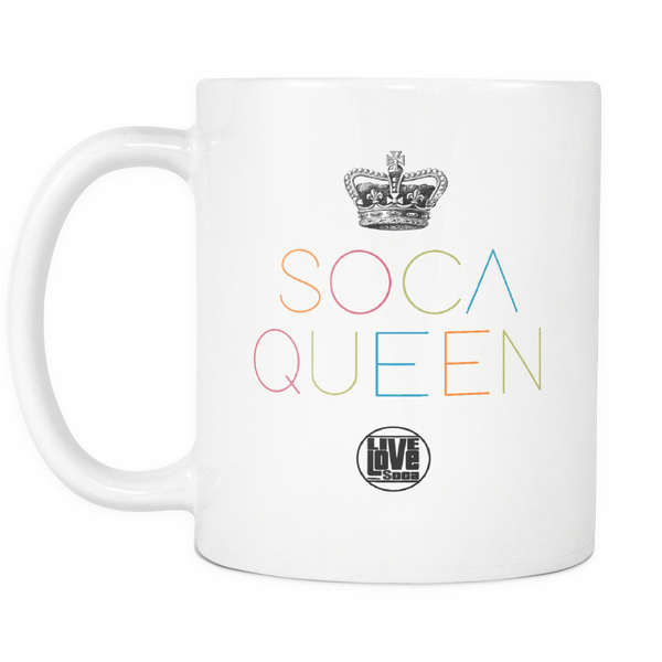 SOCA QUEEN MUG (Designed By Live Love Soca) - Live Love Soca Clothing & Accessories