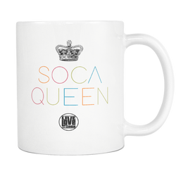 SOCA QUEEN MUG (Designed By Live Love Soca) - Live Love Soca Clothing & Accessories