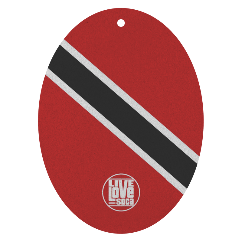 Trinidad & Tobago Air Freshener (Designed By Live Love Soca) - Live Love Soca Clothing & Accessories