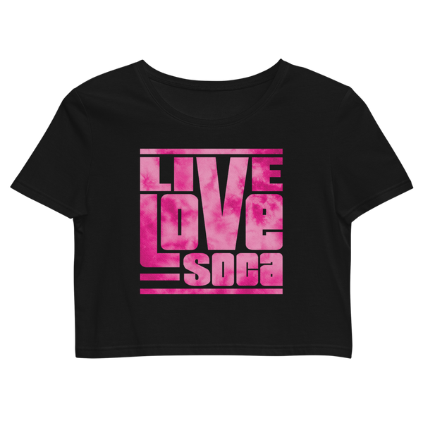 Endless Summer 21 J'ouv Tie Dye Pink Crop Tee