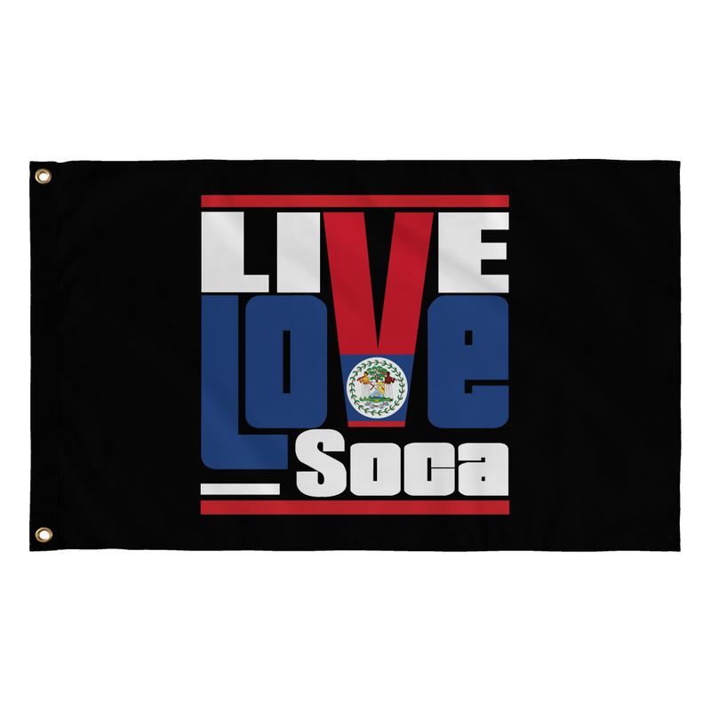 BELIZE FLAG - Live Love Soca Clothing & Accessories