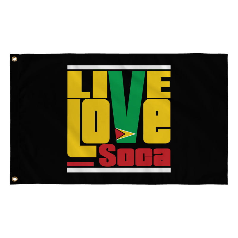 GUYANA FLAG - Live Love Soca Clothing & Accessories