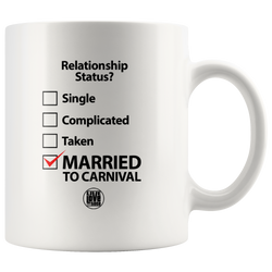 MARRIED TO CARNIVAL MUG (Designed By Live Love Soca) - Live Love Soca Clothing & Accessories