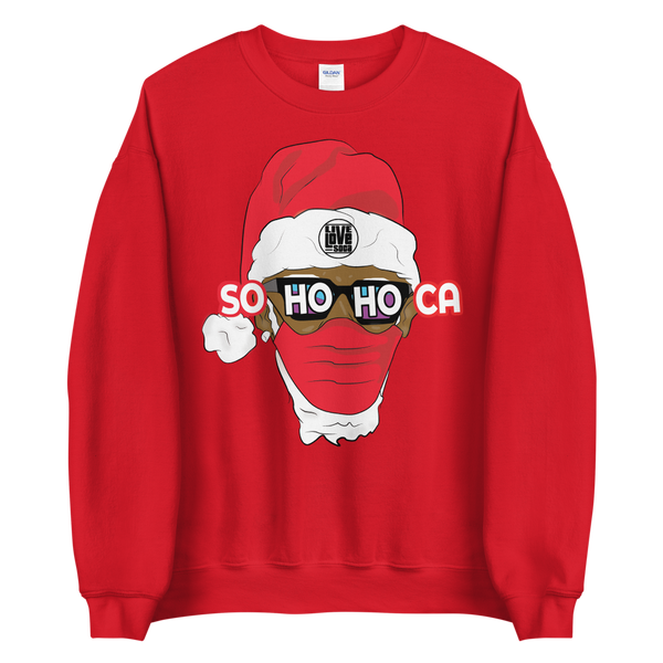 SO HO HO CA Christmas Sweatshirt