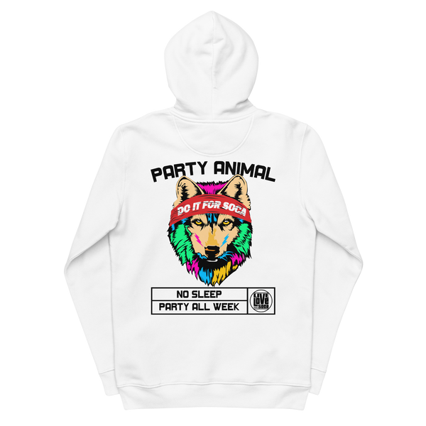 Endless Summer 22 - Soca Wolf Party Animal Mens Hoodie