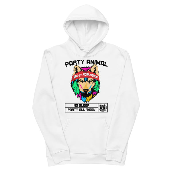 Endless Summer 22 - Soca Wolf Party Animal Mens Hoodie