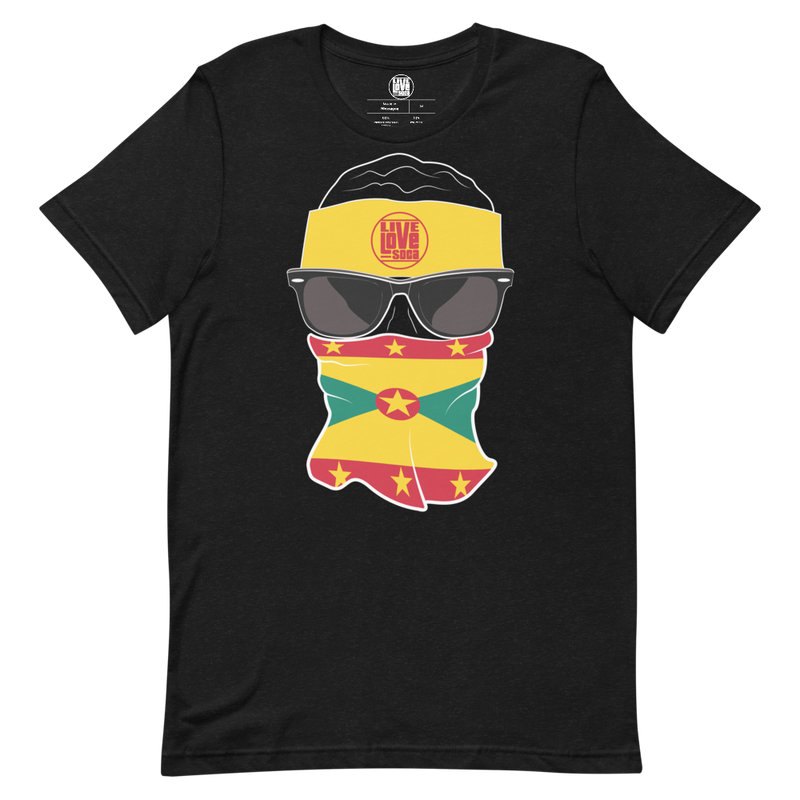Island Rebel Grenada Mens T-Shirt
