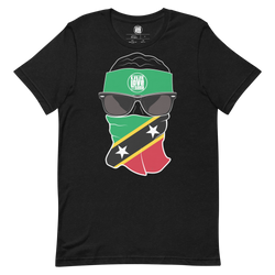 Island Rebel Saint Kitts & Nevis Mens T-Shirt