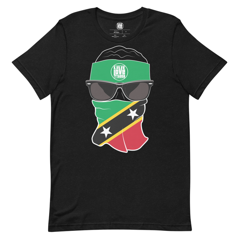 Island Rebel Saint Kitts & Nevis Mens T-Shirt