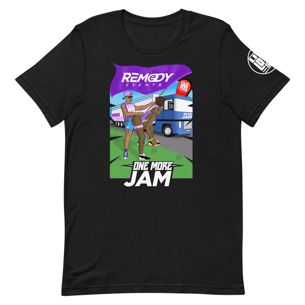 One More Jam Combo - Black T-Shirt + 1x Standard OMJ Ticket