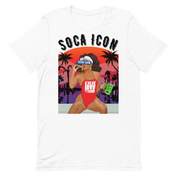 Endless Summer 21 Soca Icon Watermelon Mens White T-Shirt