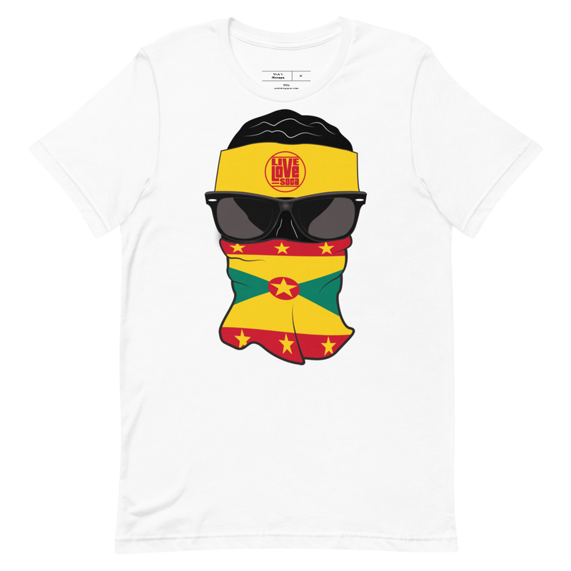 Island Rebel Grenada Mens T-Shirt