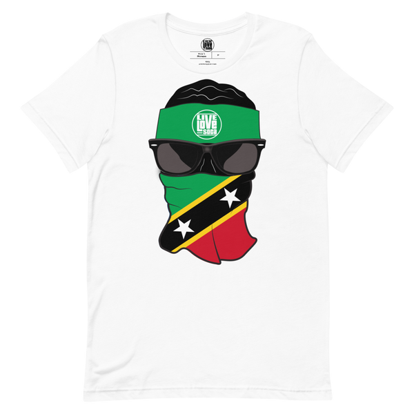 Island Rebel Saint Kitts & Nevis Mens T-Shirt