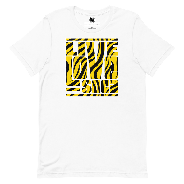 Endless Summer 22 - LLS Wild Yellow Zebra Mens T-Shirt