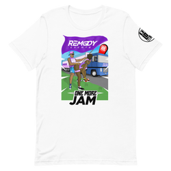 One More Jam Combo - White T-Shirt + 1x Standard OMJ Ticket