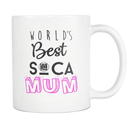 WORLDS BEST SOCA MUM MUG (Designed By Live Love Soca) - Live Love Soca Clothing & Accessories