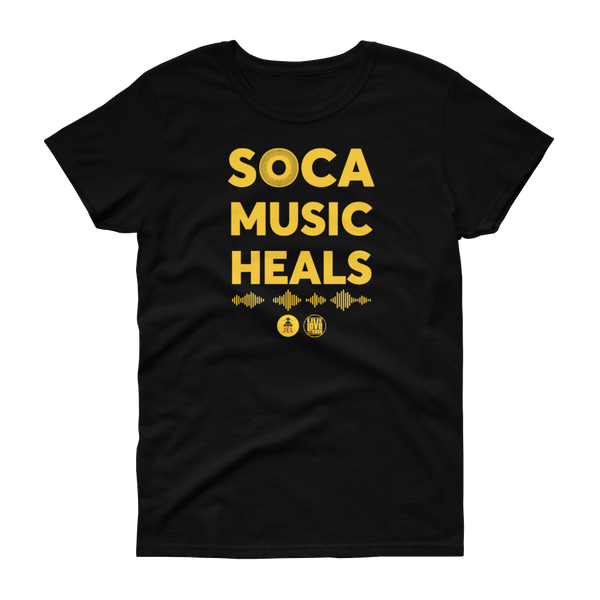 Soca Music Heals Womens T-Shirt By DJ Jel